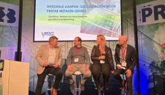 Geslaagde VMRG talkshow op vakbeurs PREFAB